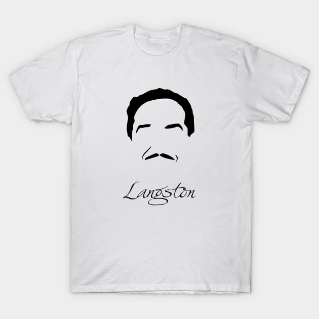 Langston Hughes T-Shirt by PoetandChef